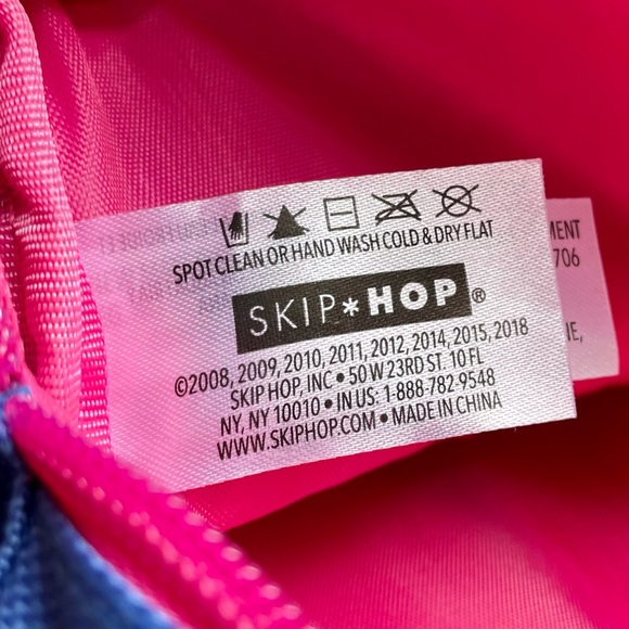 Skip Hop Pink & Purple Butterfly Toddler Backpack - Picture 6 of 9